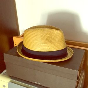 Straw J Crew Fedora
